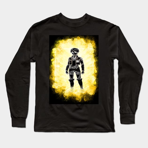 eren jaegar Long Sleeve T-Shirt by Sakent